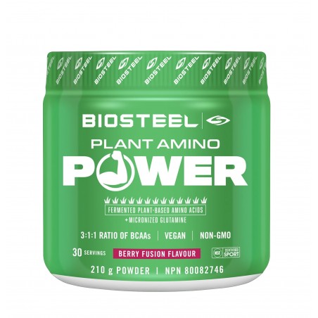 BioSteel Sports Nutrition 바이오스틸 스포츠 뉴트리션 플랜트 아미노 파워 베리 퓨전 210g | 매일 업데이트되는 특가 상품 | VITASHOP