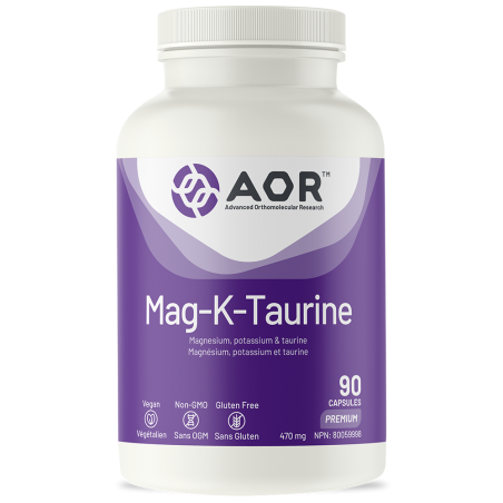 Mag-K-Taurine, 90 Gélules | Safest & Easiest Shopping Vitamins Online | VITASHOP