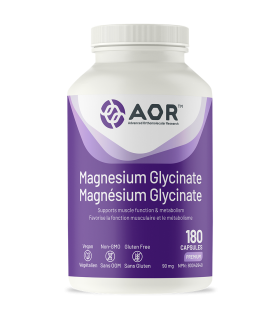 AOR Magnesium Glycinate, 180 Capsules | Unbeatable Prices, Daily Deals | VITASHOP