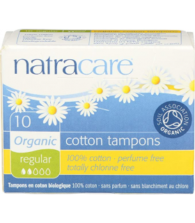 Natracare 네트라케어 ORG Reg Non-Applicator 탐폰 10ct | 매일 업데이트되는 특가 상품 | VITASHOP