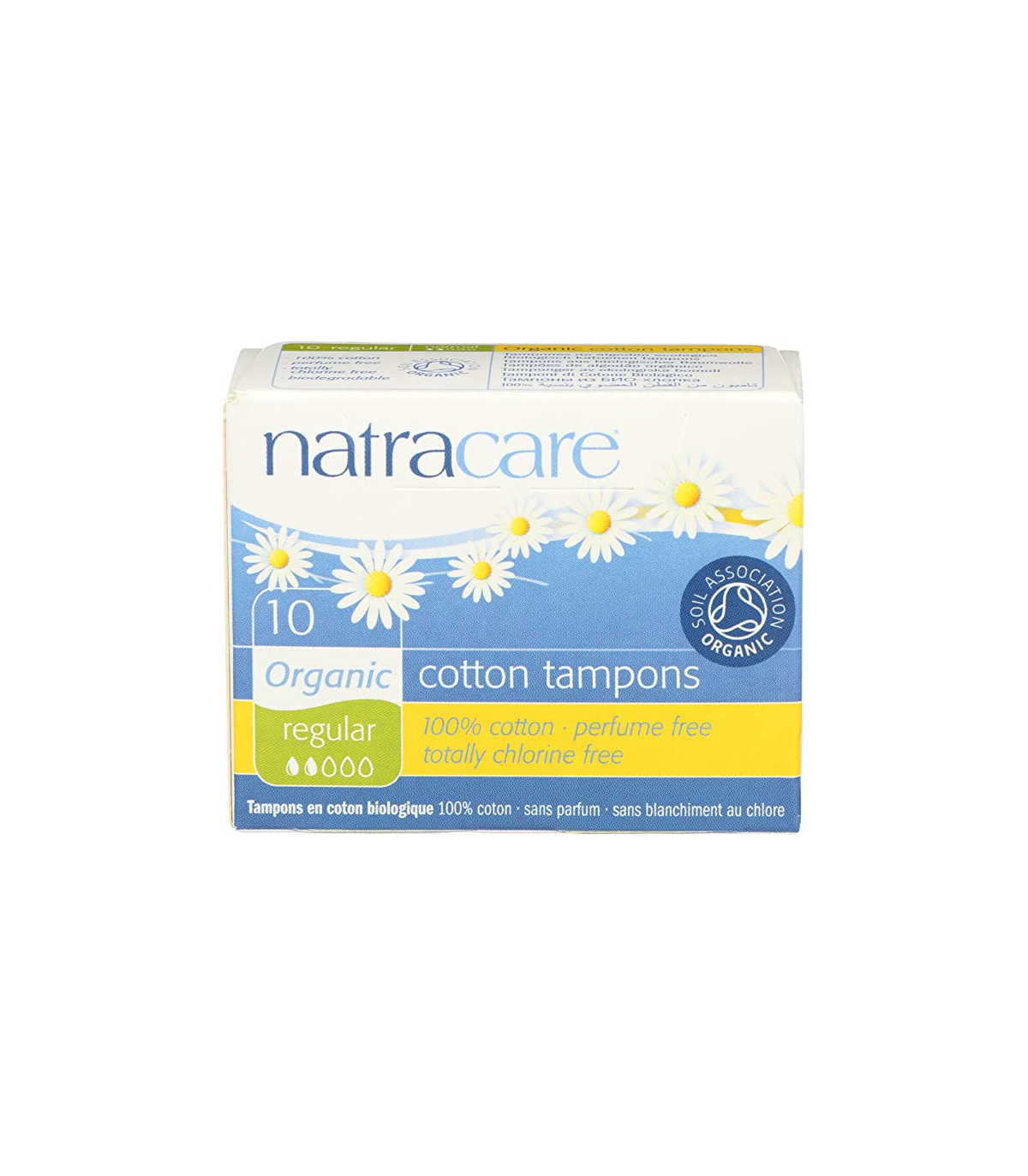 Natracare 네트라케어 ORG Reg Non-Applicator 탐폰 10ct | 매일 업데이트되는 특가 상품 | VITASHOP
