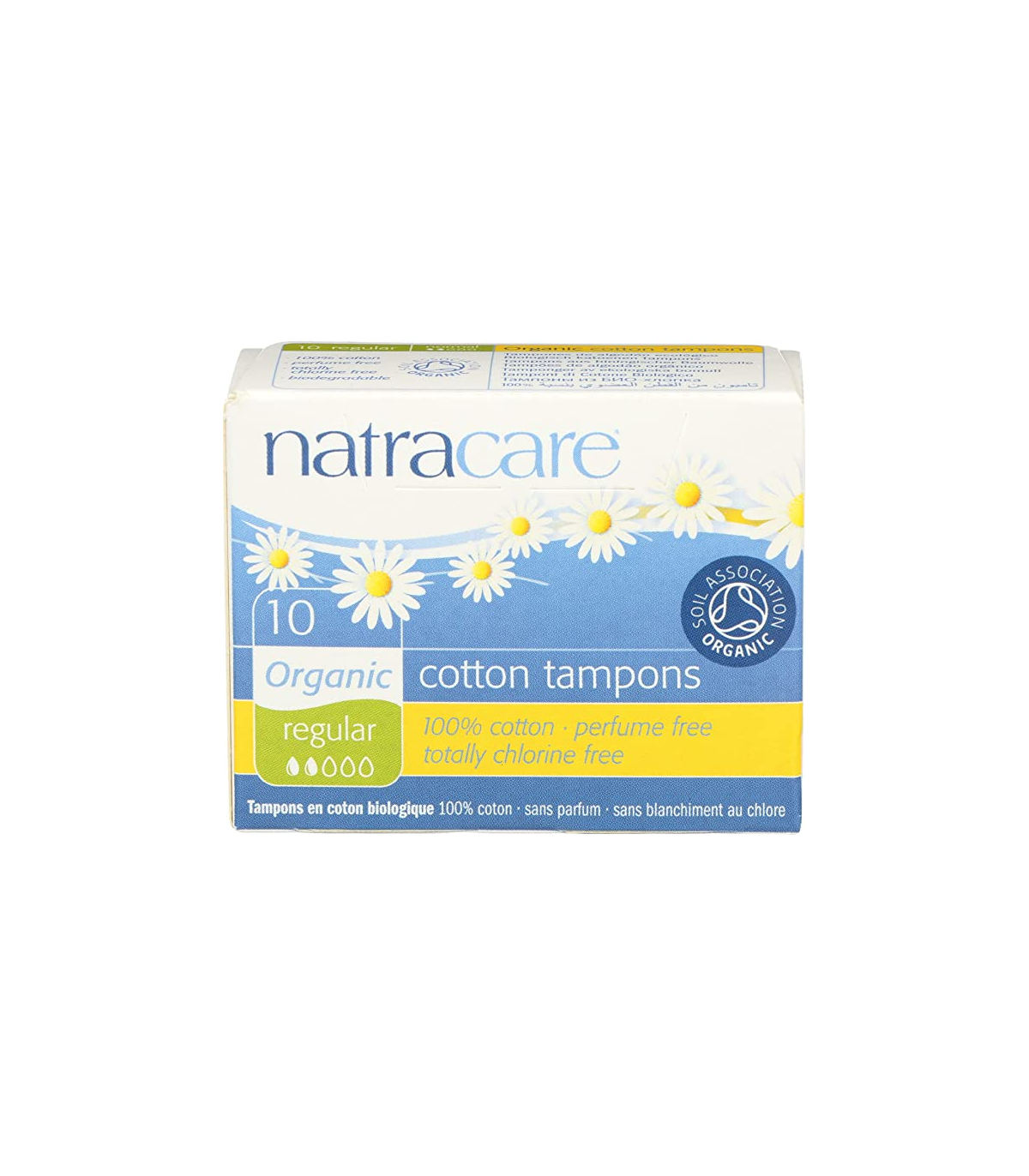 Natracare 네트라케어 ORG Reg Non-Applicator 탐폰 10ct | 매일 업데이트되는 특가 상품 | VITASHOP
