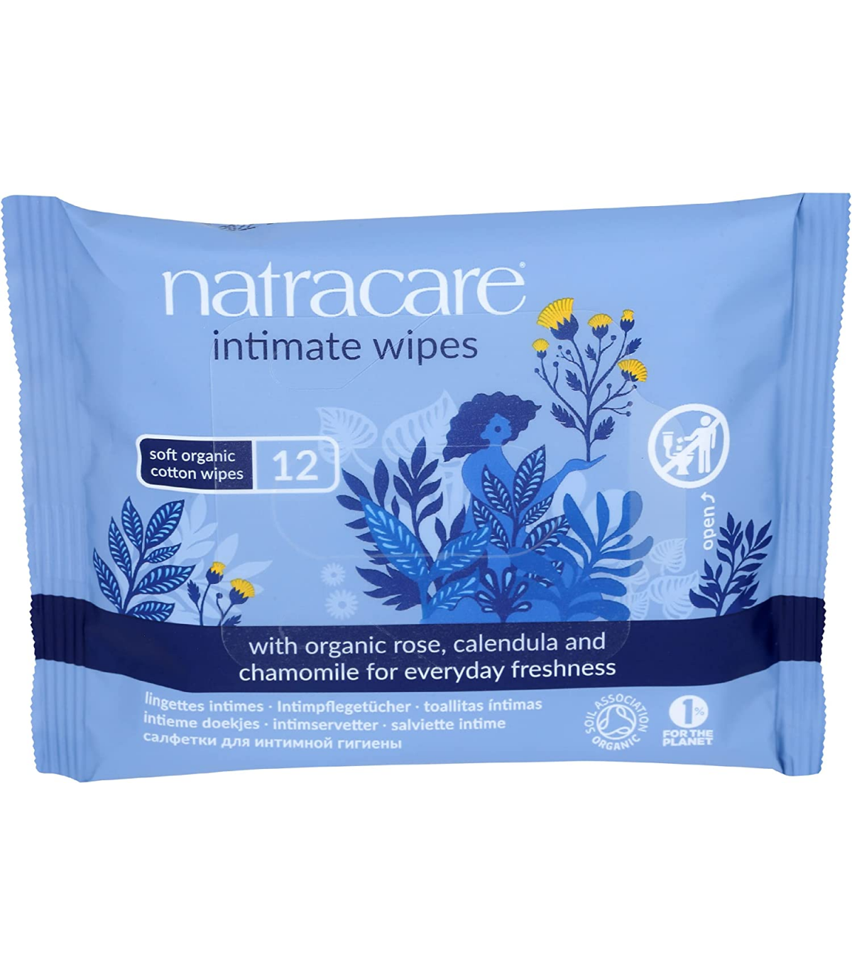 Natracare Organic Cotton Intimate Wipes 12 ct | 每天不同折扣, 全网最低价格 | 种类齐全的保健品店铺 VITASHOP, 只有你想不到, 没有你买不到 !