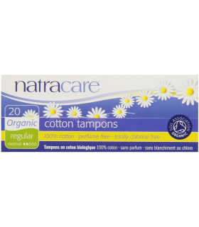 Natracare 네트라케어 오가닉 코튼 탐폰 레귤러 20ct | 매일 업데이트되는 특가 상품 | VITASHOP