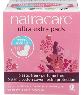 Natracare 네트라케어 울트라 엑스트라 패드 - 슈퍼 10ct | 매일 업데이트되는 특가 상품 | VITASHOP