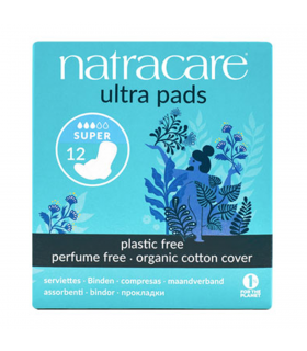 Natracare 네트라케어 Ultra Pads W/Wings 슈퍼 12 패드 | 매일 업데이트되는 특가 상품 | VITASHOP