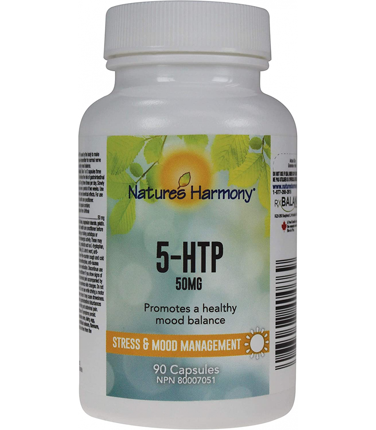 5-HTP 50 mg 90 Capsules | Safest & Easiest Shopping Vitamins Online | VITASHOP