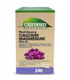 Certified Naturals 서티파이드 내추럴스 Cal-Mag 240 식물성 캡슐 | 매일 업데이트되는 특가 상품 | VITASHOP