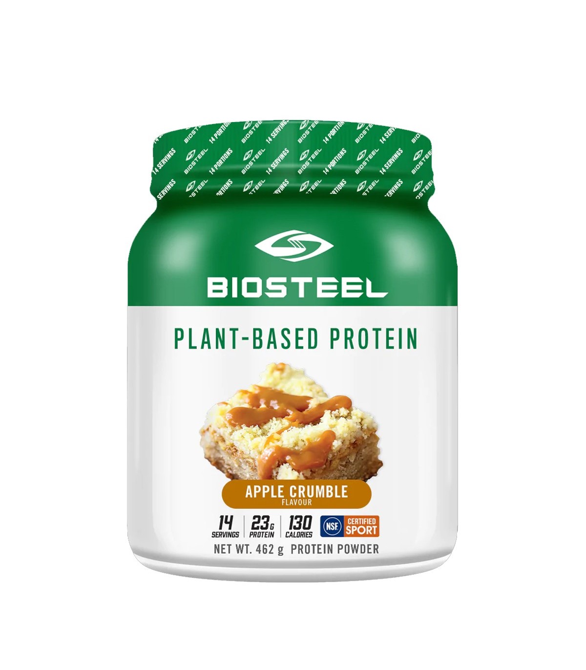 Plant-Based Protein Apple Crumble 462 g | Safest & Easiest Shopping Vitamins Online | VITASHOP