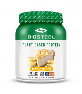 BioSteel Sports Nutrition Plant-Based Protein Banana Crème P. 462 g | Unbeatable Prices, Daily Deals | VITASHOP