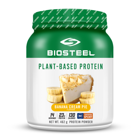 BioSteel Sports Nutrition Plant-Based Protein Banana Crème P. 462 g | Unbeatable Prices, Daily Deals | VITASHOP