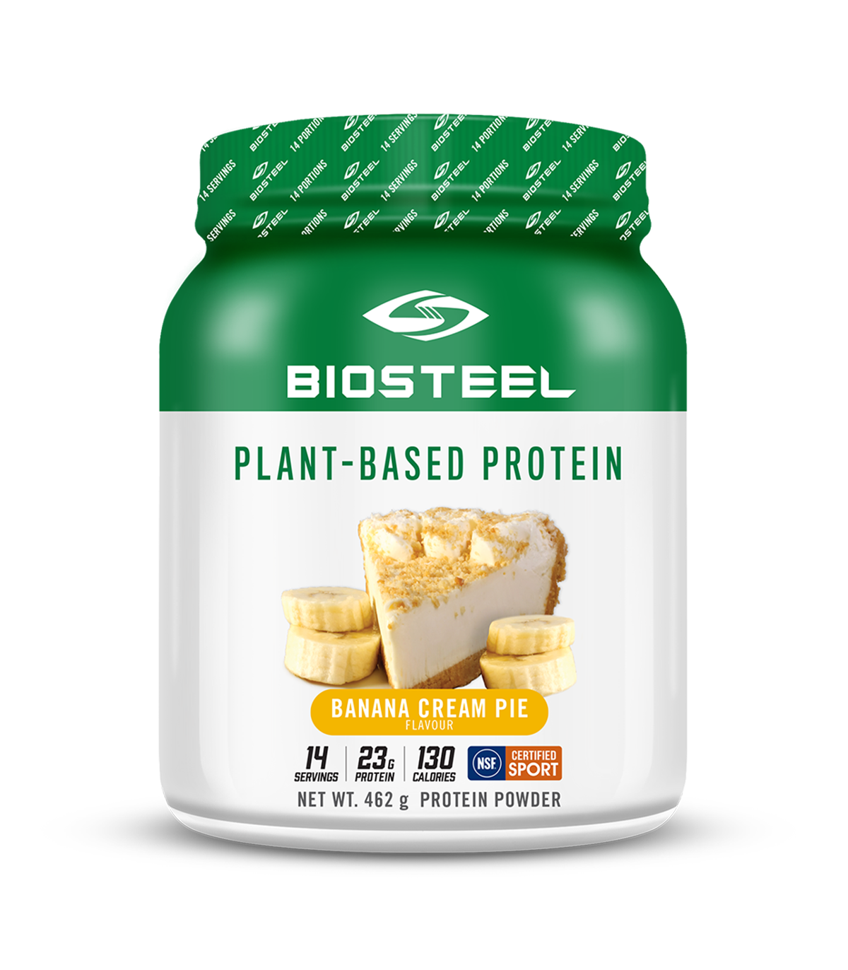 BioSteel Sports Nutrition Plant-Based Protein Banana Crème P. 462 g | Unbeatable Prices, Daily Deals | VITASHOP