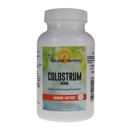 Nature's Harmony Colostrum  450 mg 120 Capsules | Unbeatable Prices, Daily Deals | VITASHOP