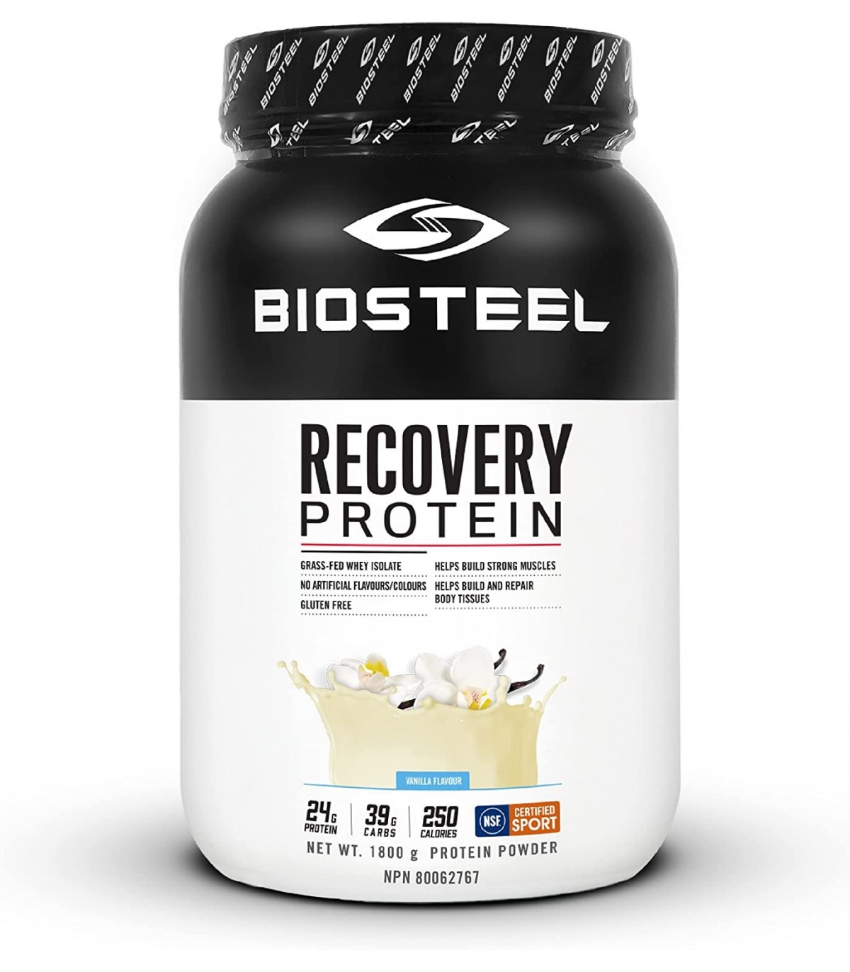 Recovery Protein Vanilla 1800 g | Safest & Easiest Shopping Vitamins Online | VITASHOP