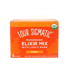 Four Sigmatic Mushroom Elixir Mix with Lion's Mane Think - 20 Packets | Unbeatable Prices, Daily Deals | VITASHOP