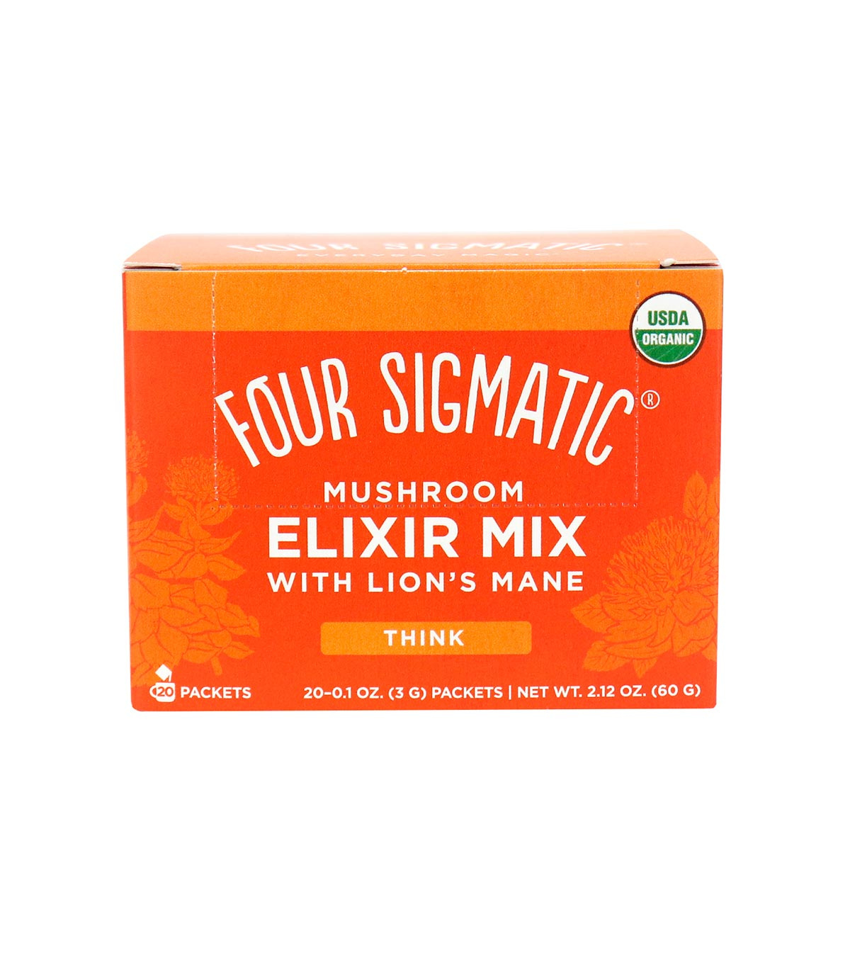 Four Sigmatic Mushroom Elixir Mix with Lion's Mane Think - 20 Packets | Unbeatable Prices, Daily Deals | VITASHOP
