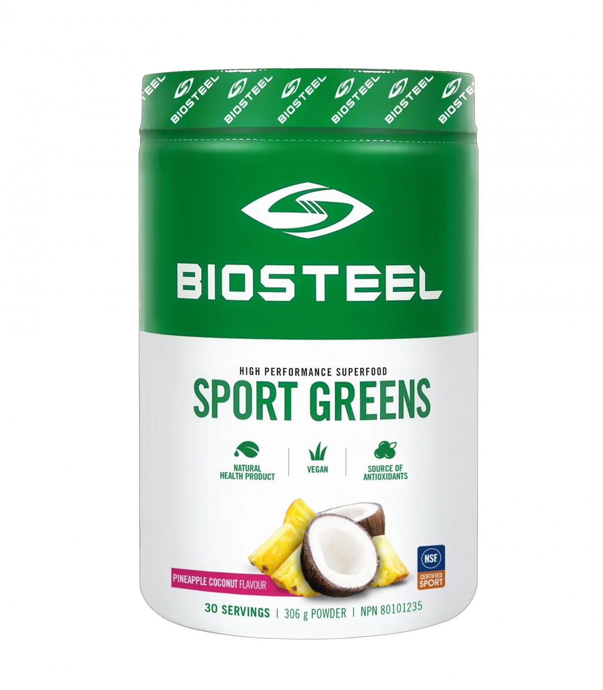 Sports Greens Pineapple Coconut 306 g | Safest & Easiest Shopping Vitamins Online | VITASHOP