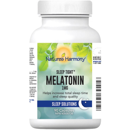 Melatonin 1 mg 90 Capsules | Safest & Easiest Shopping Vitamins Online | VITASHOP