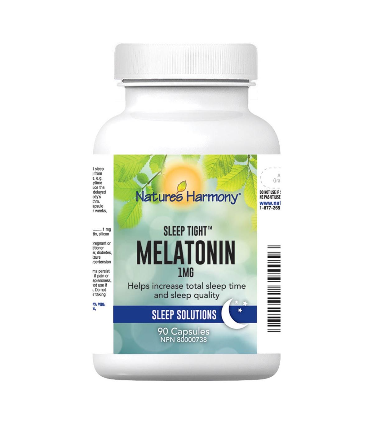 Melatonin 1 mg 90 Capsules | Safest & Easiest Shopping Vitamins Online | VITASHOP