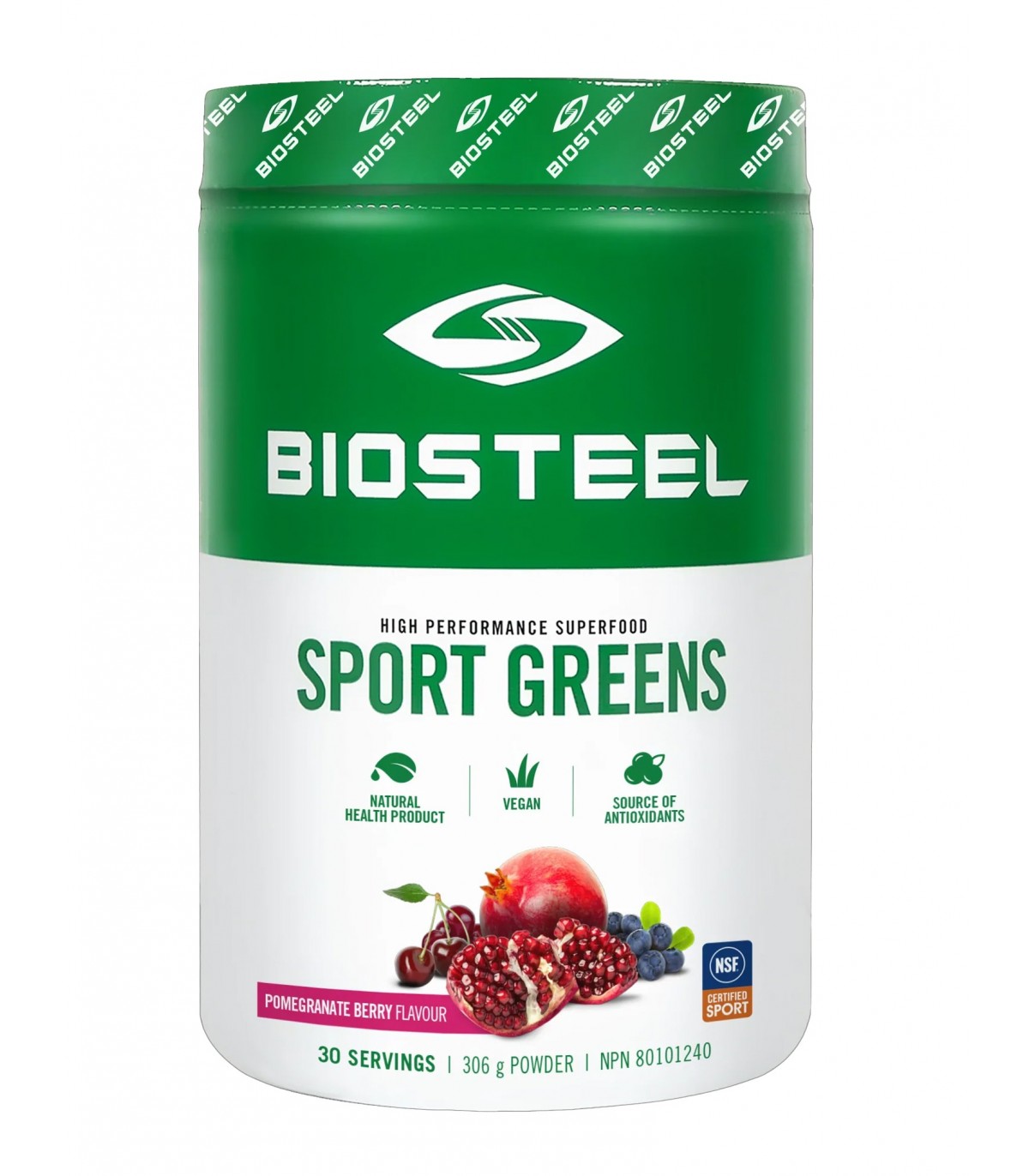 Sports Greens Pomegranate Berry 306 g | Safest & Easiest Shopping Vitamins Online | VITASHOP