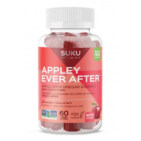 SUKU VITAMINS Appley Ever After 60 Gummies | 每天不同折扣, 全网最低价格 | 种类齐全的保健品店铺 VITASHOP, 只有你想不到, 没有你买不到 !