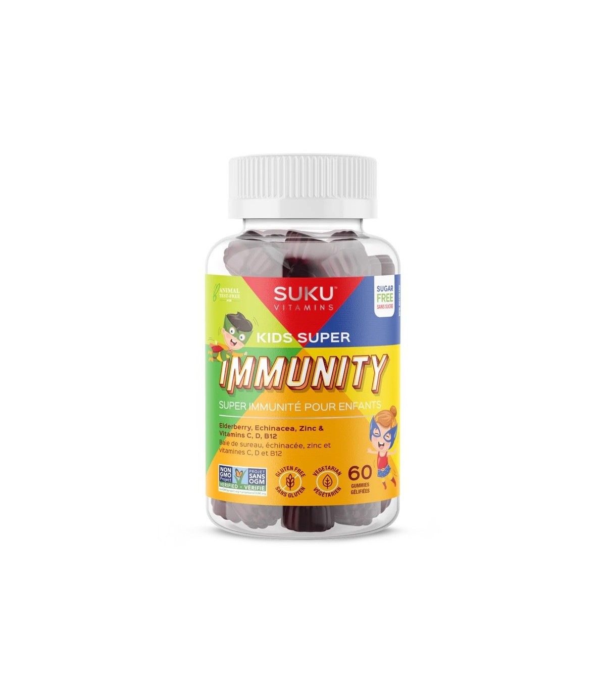 Kid's Super Immunity 60 Gummies | Safest & Easiest Shopping Vitamins Online | VITASHOP