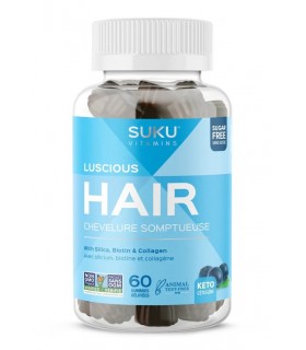 SUKU VITAMINS Luscious Hair 60 Gummies | Unbeatable Prices, Daily Deals | VITASHOP