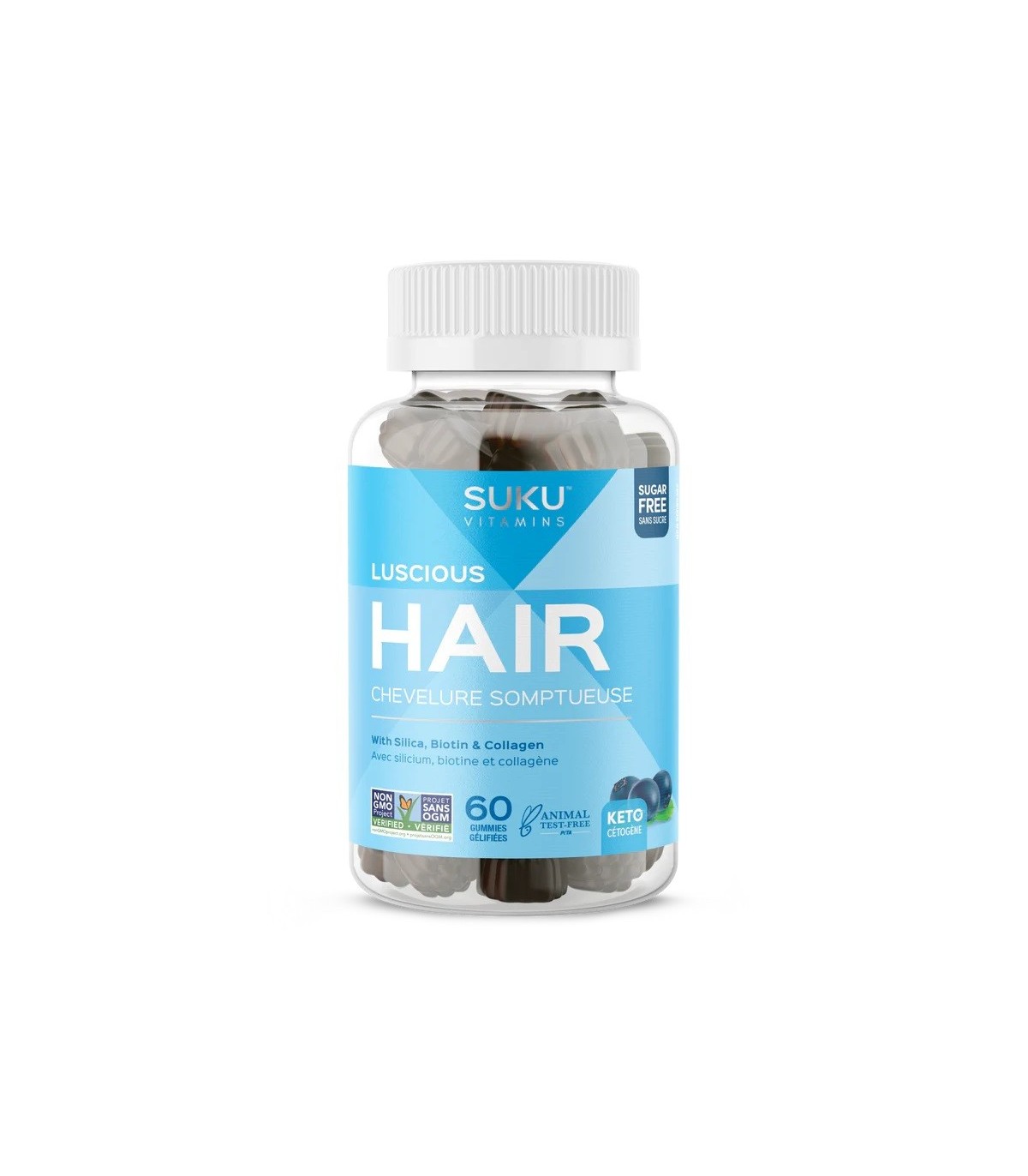 Luscious Hair 60 Gummies | Safest & Easiest Shopping Vitamins Online | VITASHOP
