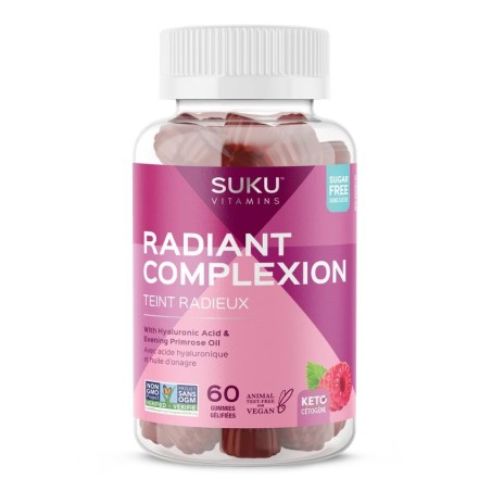 SUKU VITAMINS 수쿠 비타민즈 래디언트 컴플렉션 구미 60개 | 매일 업데이트되는 특가 상품 | VITASHOP