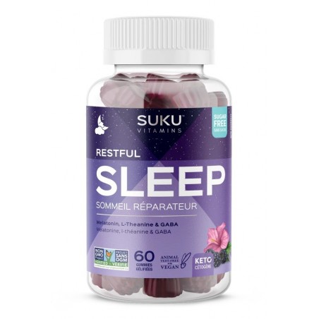 SUKU VITAMINS Restful Sleep 60 Gummies | Unbeatable Prices, Daily Deals | VITASHOP