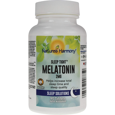 Nature's Harmony 네이처스하모니 타임 릴리스 멜라토닌 2mg 90정 | 매일 업데이트되는 특가 상품 | VITASHOP