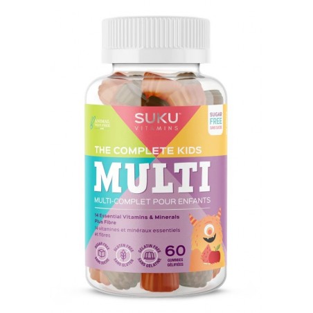 SUKU VITAMINS The Complete Kid's Multi 60 Gummies | 每天不同折扣, 全网最低价格 | 种类齐全的保健品店铺 VITASHOP, 只有你想不到, 没有你买不到 !