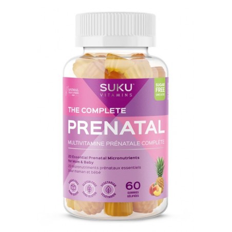 SUKU VITAMINS The Complete Prenatal 60 Gummies | 每天不同折扣, 全网最低价格 | 种类齐全的保健品店铺 VITASHOP, 只有你想不到, 没有你买不到 !