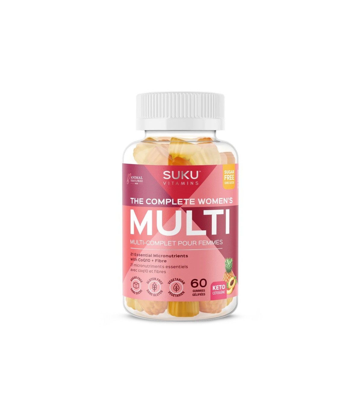 SUKU VITAMINS The Complete Women's Multi 60 Gummies | Unbeatable Prices, Daily Deals | VITASHOP