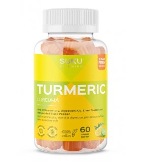 SUKU VITAMINS Turmeric 60 Gummies | 每天不同折扣, 全网最低价格 | 种类齐全的保健品店铺 VITASHOP, 只有你想不到, 没有你买不到 !
