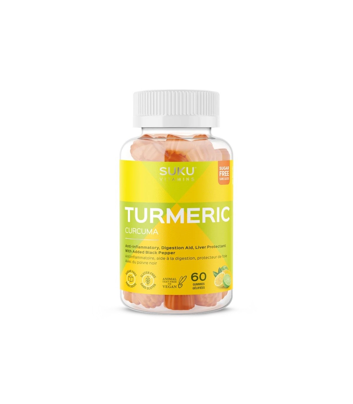 Turmeric 60 Gummies | Safest & Easiest Shopping Vitamins Online | VITASHOP