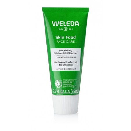 Weleda 웰레다 스킨 푸드 페이스 케어 너리싱 오일-투-밀크 클렌저 75ml | 매일 업데이트되는 특가 상품 | VITASHOP