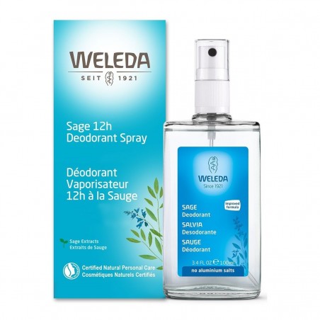 Sage 12H Deodorant Spray 100 ml | Safest & Easiest Shopping Vitamins Online | VITASHOP