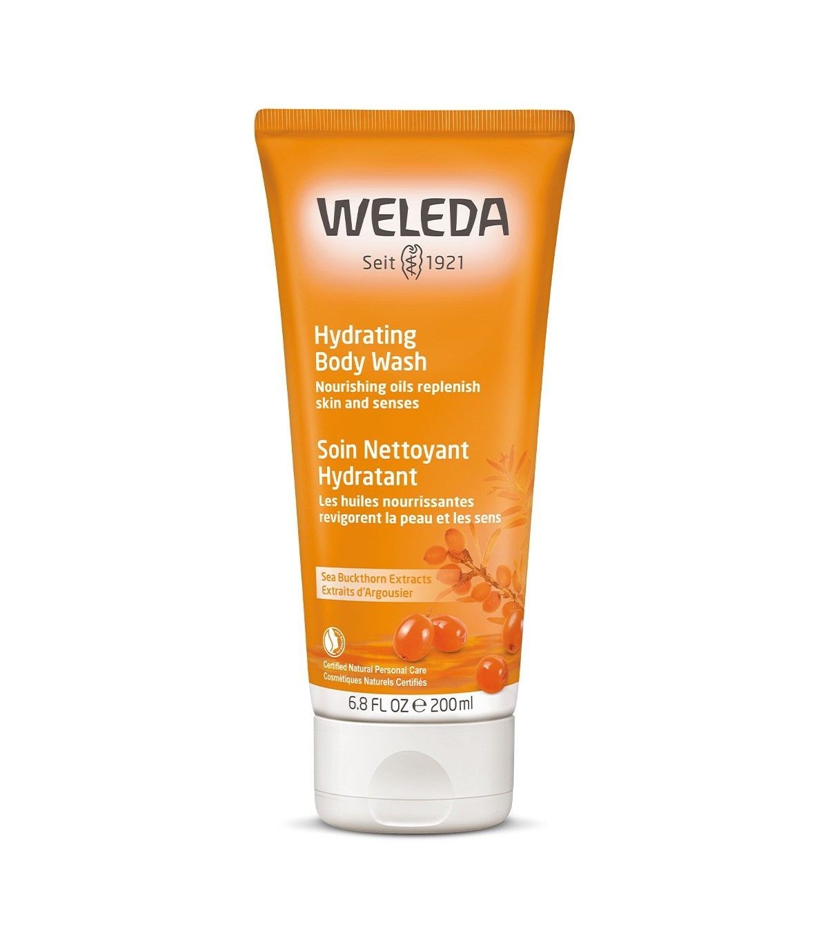 Weleda Sea Buckthorn Hydrating Body Wash 200 ml | Unbeatable Prices, Daily Deals | VITASHOP