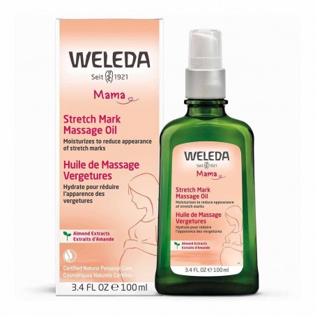 Weleda Stretch Mark Massage Oil 100 ml | Unbeatable Prices, Daily Deals | VITASHOP