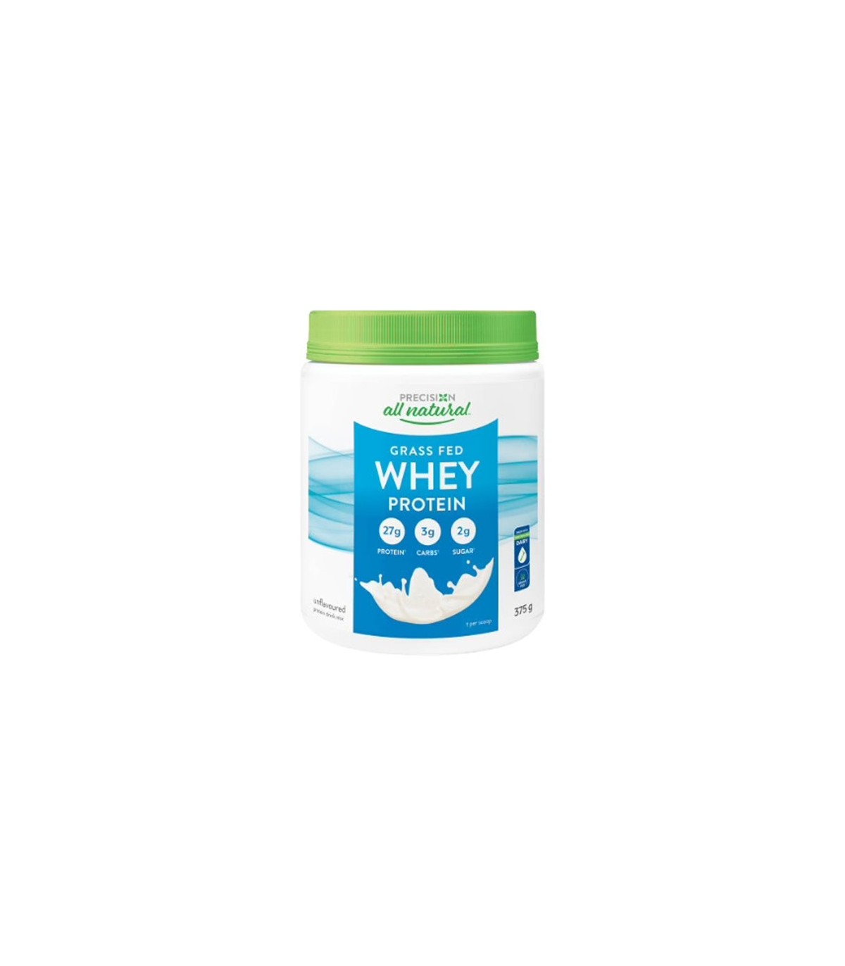 Precision Whey Protein Unflavoured 375 g | Unbeatable Prices, Daily Deals | VITASHOP