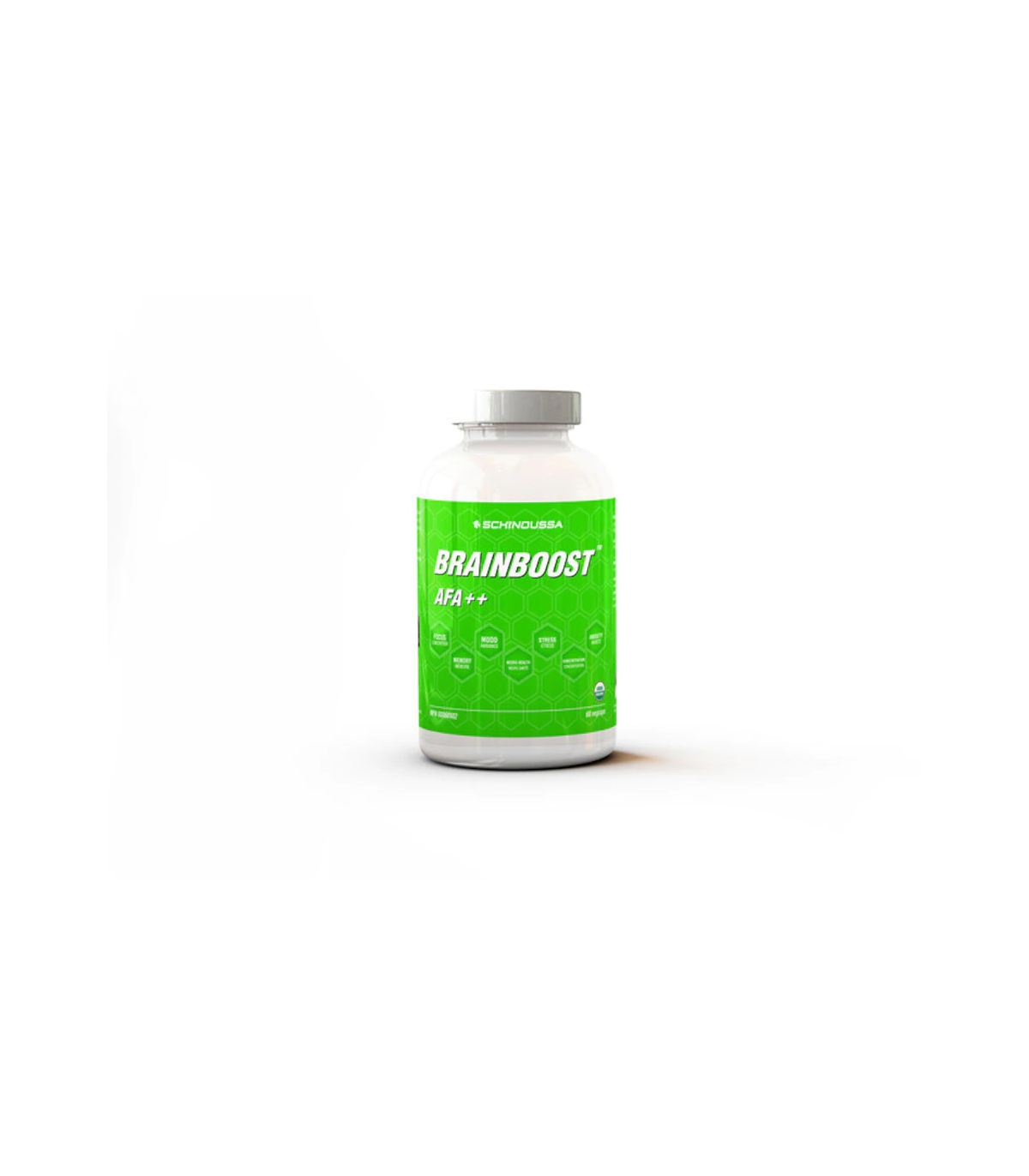 Schinoussa Brainboost Blue Green Algae 60 Vegi Capsules | Unbeatable Prices, Daily Deals | VITASHOP