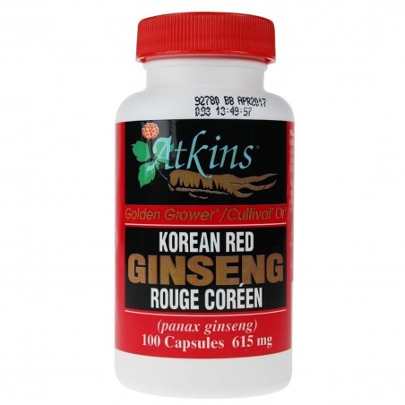 Atkins Ginseng 100% Korean Red Ginseng 100 Capsules | Unbeatable Prices, Daily Deals | VITASHOP