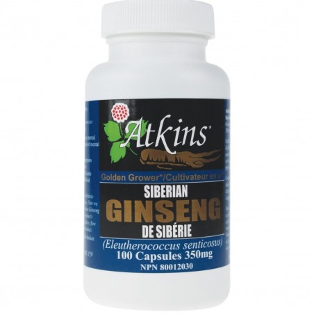 100% Siberian Ginseng 100 Capsules | Safest & Easiest Shopping Vitamins Online | VITASHOP