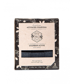 Activated Charcoal Soap 3 Pack | Safest & Easiest Shopping Vitamins Online | VITASHOP