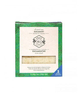 Crate 61 Organic Eucamint Soap 3 Pack | Unbeatable Prices, Daily Deals | VITASHOP