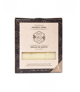 Oatmeal Shea Soap 3 Pack | Safest & Easiest Shopping Vitamins Online | VITASHOP