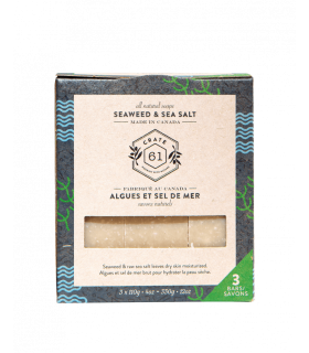 Seaweed and Sea Salt Soap 3 Pack | Safest & Easiest Shopping Vitamins Online | VITASHOP