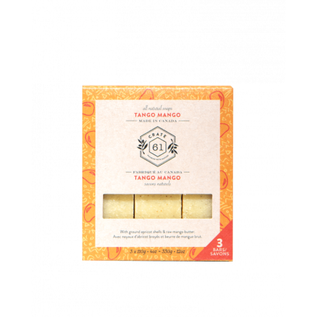 Crate 61 Organic Tango Mango Soap 3 Pack | Unbeatable Prices, Daily Deals | VITASHOP