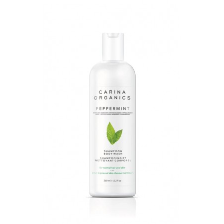 Carina Organics Peppermint Shampoo & Body Wash 360 ml | Unbeatable Prices, Daily Deals | VITASHOP